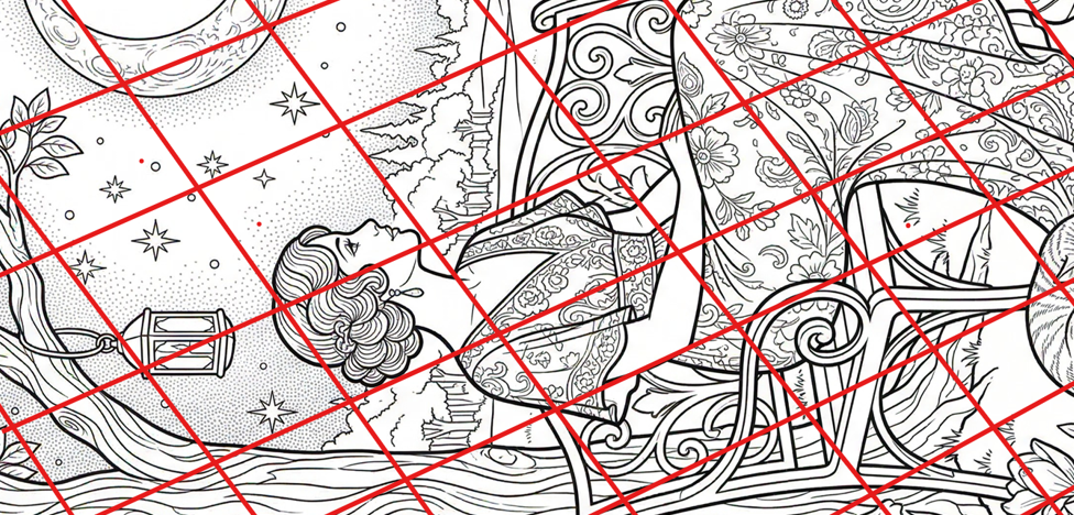 Vintage Adult Colouring Book PDF - 7 Intricate Antique Style Pages | Botanical & Vintage Designs | Printable Digital Download