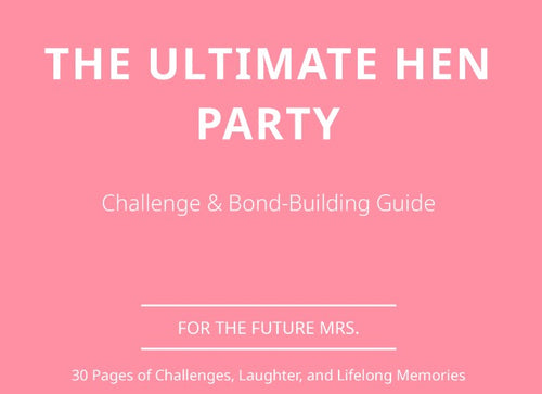 Hen Party Games & Bachelorette Challenge Pack | 30 Page Printable Bundle | Unlimited Download Hen Do Activities